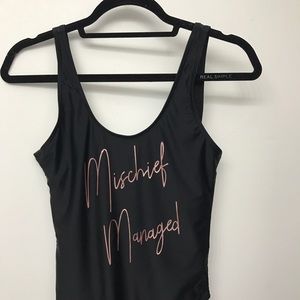 One Piece Bathing Suit